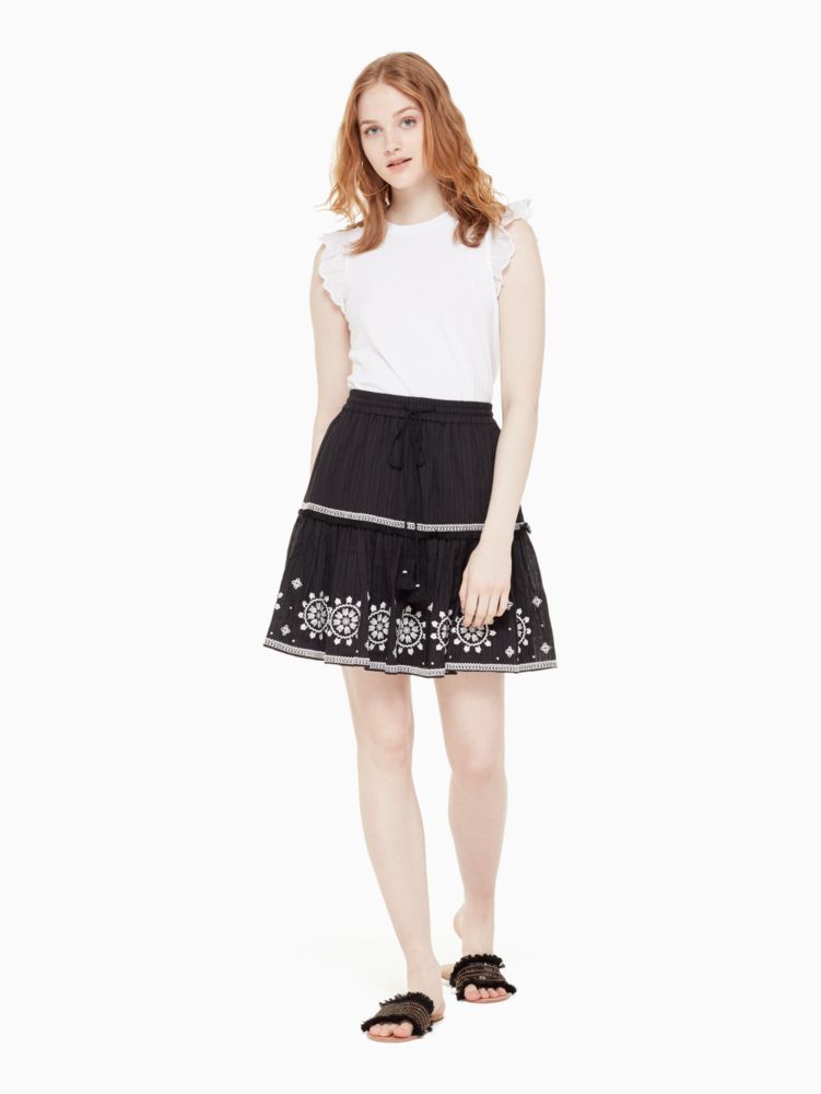 Kate spade mosaic embroidered dress sale