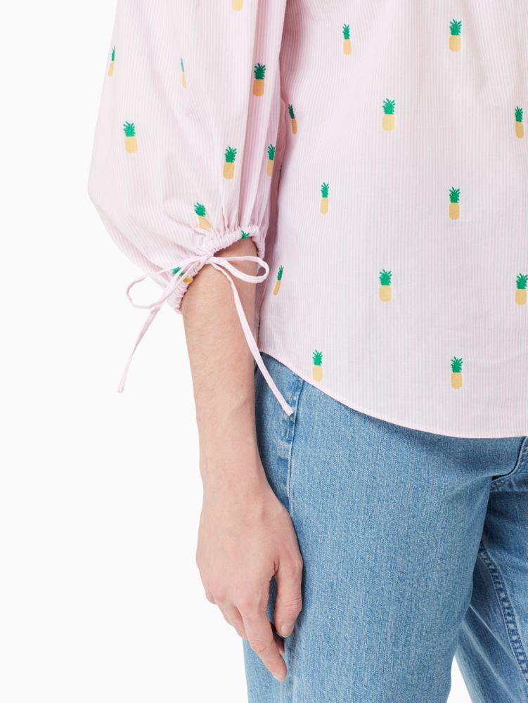 Pineapple Off The Shoulder Top, , Product