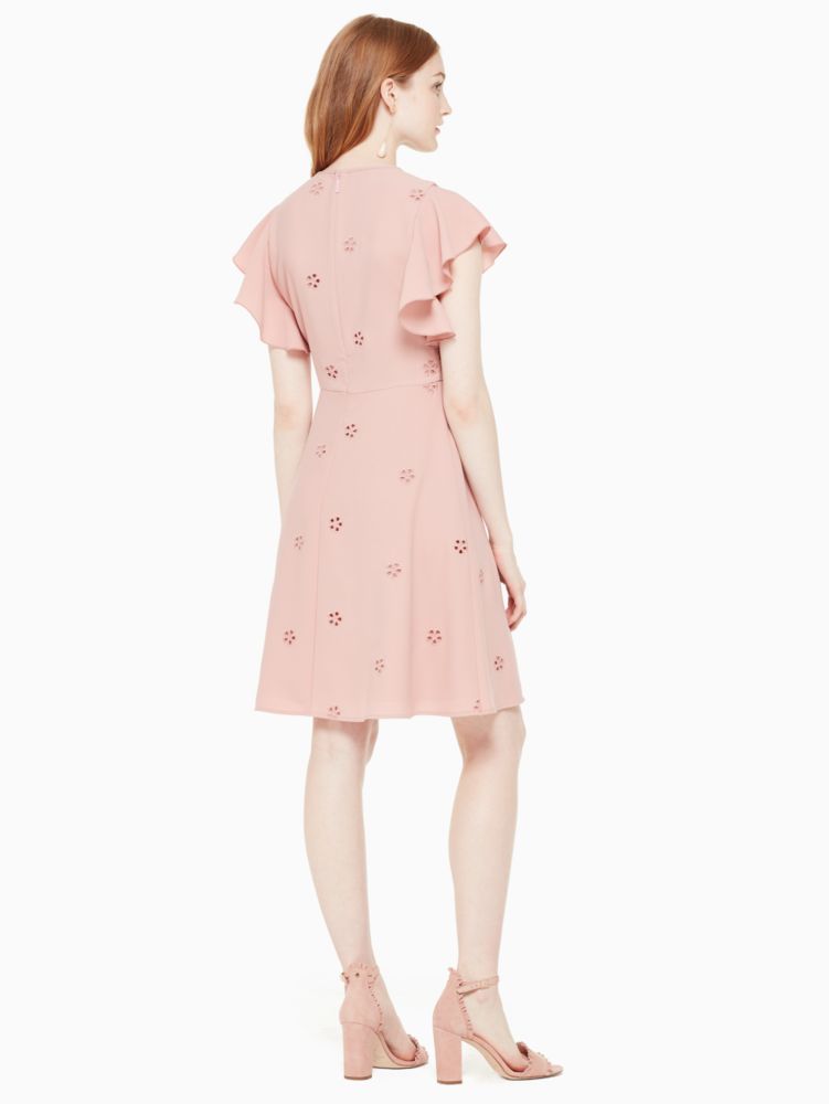 Cutout Crepe Dress, , Product