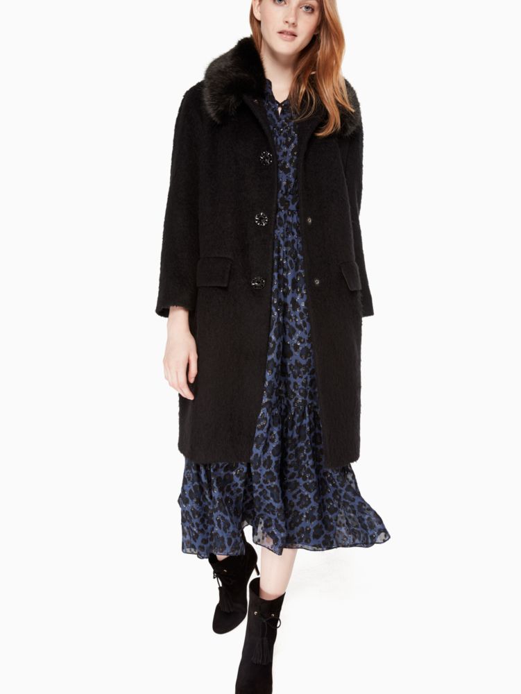 Kate spade store black coat