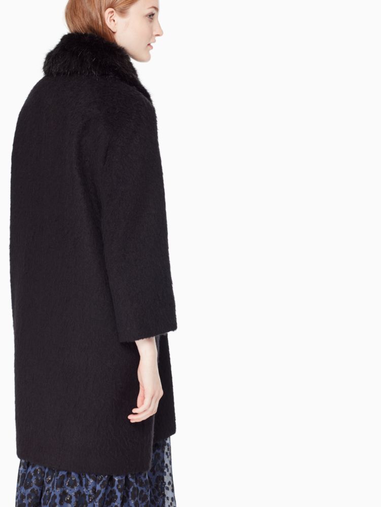 Kate spade hot sale coat black