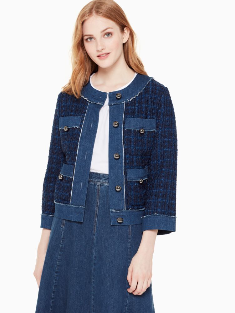 Kate spade hot sale tweed coat