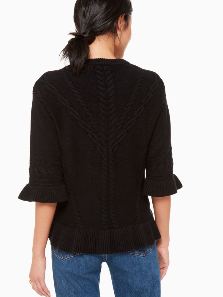 Kate Spade,cable sweater,sweaters,