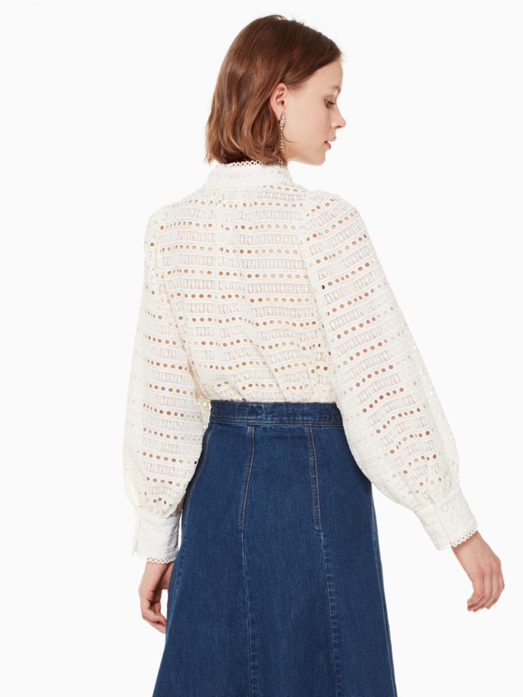 Kate Spade,Lace Cris Top,