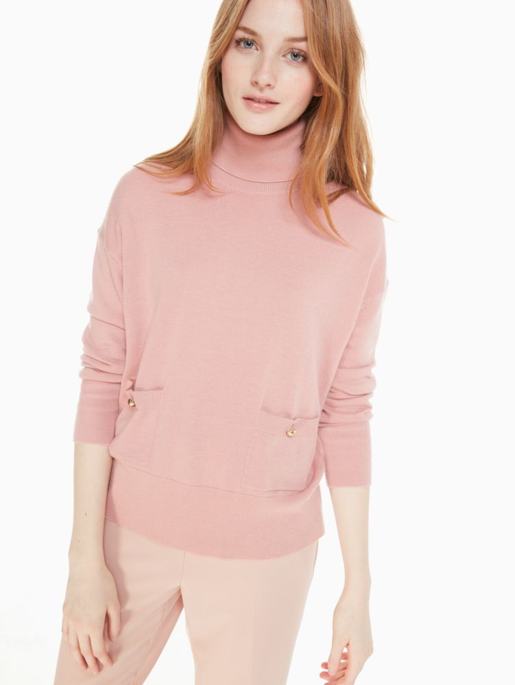 Kate Spade,turtleneck pocket sweater,sweaters,