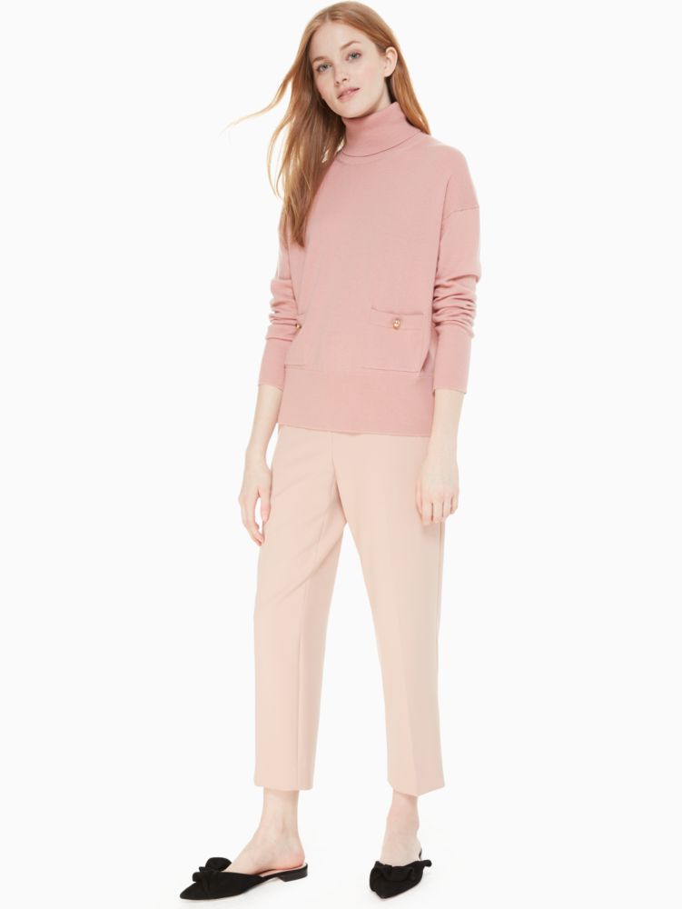 Kate Spade,turtleneck pocket sweater,sweaters,