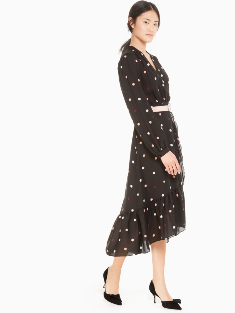 Kate spade polka dot dress best sale