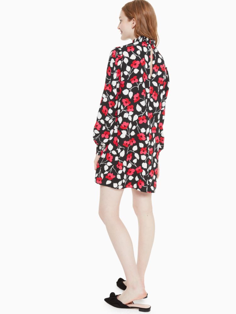 Vintage Fleur Crepe Dress, , Product
