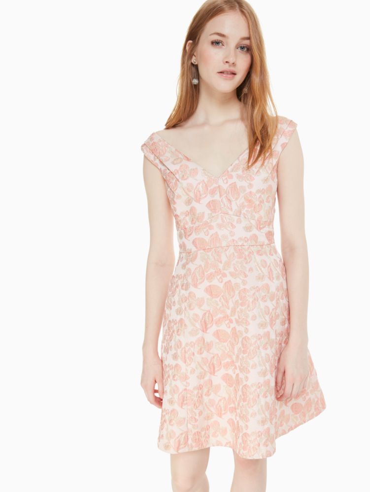 Metallic Jacquard Dress | Kate Spade New York