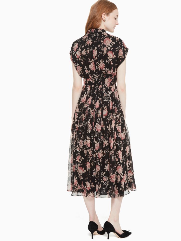 Kate Spade,chinoiserie natalle dress,dresses & jumpsuits,Black / Glitter