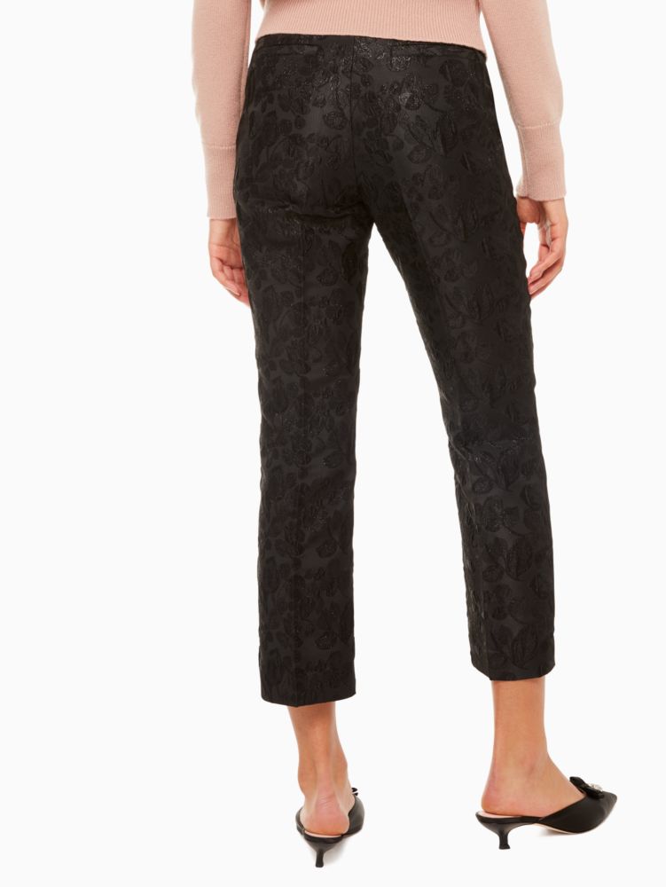 Metallic Jacquard Flare Pant, , Product