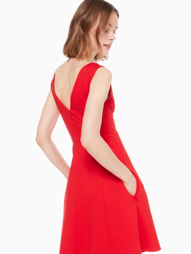 Kate Spade,v-neck ponte dress,