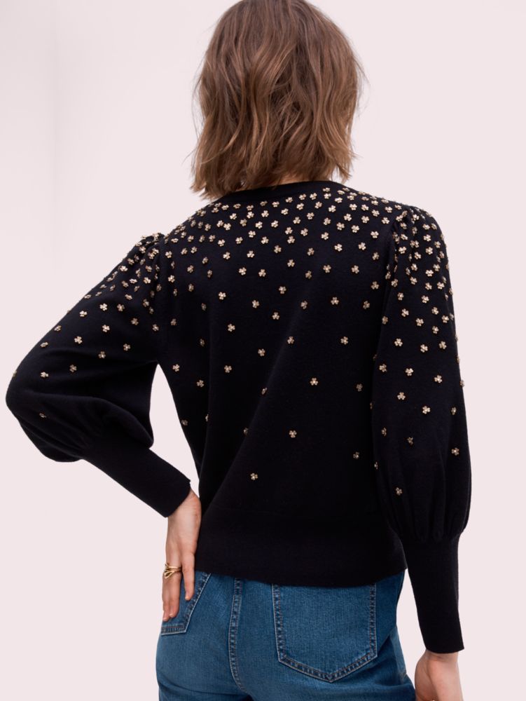 Kate spade embellished on sale sweater