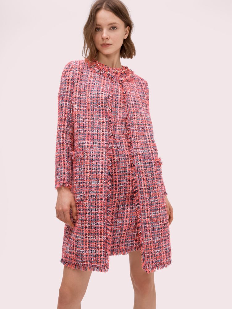 Kate spade multi tweed dress best sale