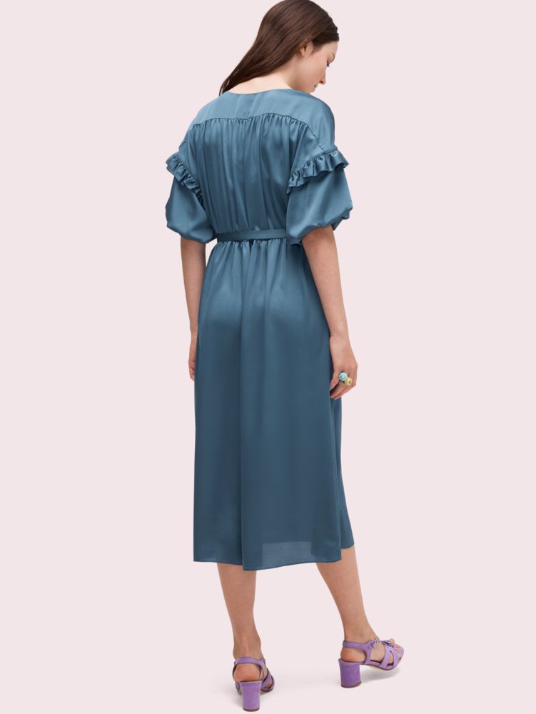 Kate Spade,Satin Midi Dress,