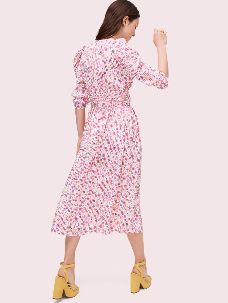 Kate spade floral outlet devore dress