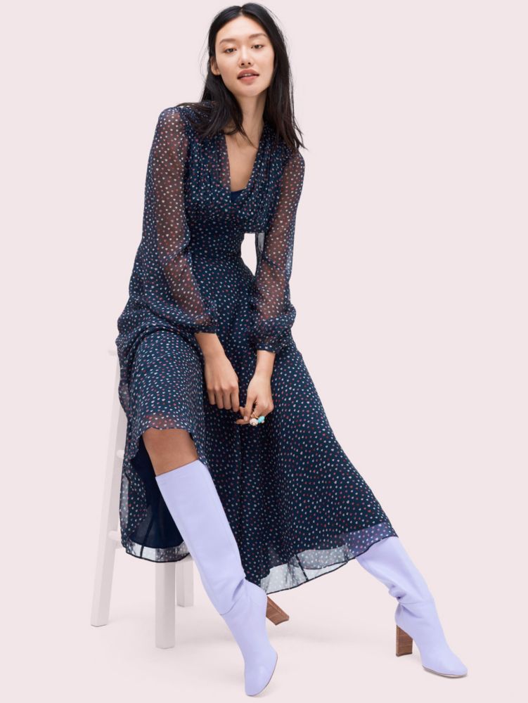 Kate Spade,Lips Midi Dress,