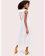 Kate Spade,poplin ruffle tiered dress,dresses & jumpsuits,Fresh White