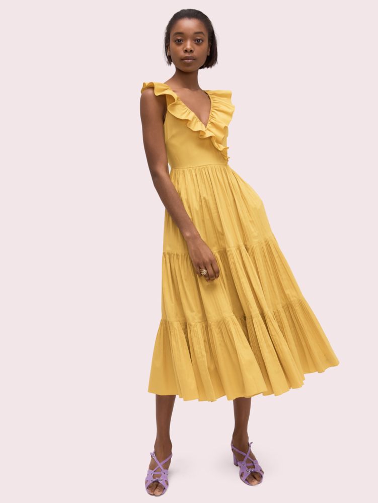 Flora Lace Ruffle Dress by kate spade new york for $55