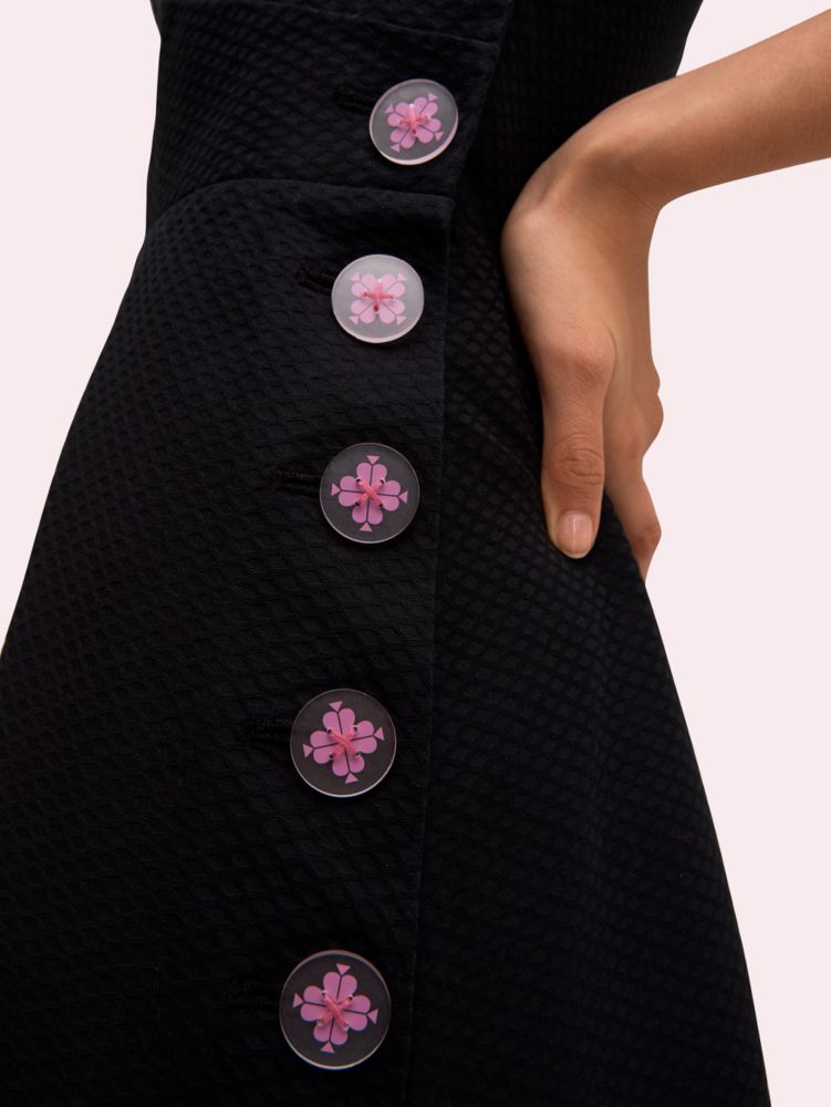 Kate Spade,scallop jacquard midi dress,