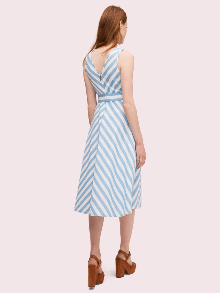 Kate Spade,Deck Stripe Midi Dress,