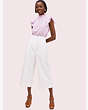 Kate Spade,easy cuff pant,Light Stone