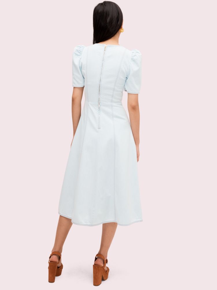 Kate Spade,Denim Wrap Dress,
