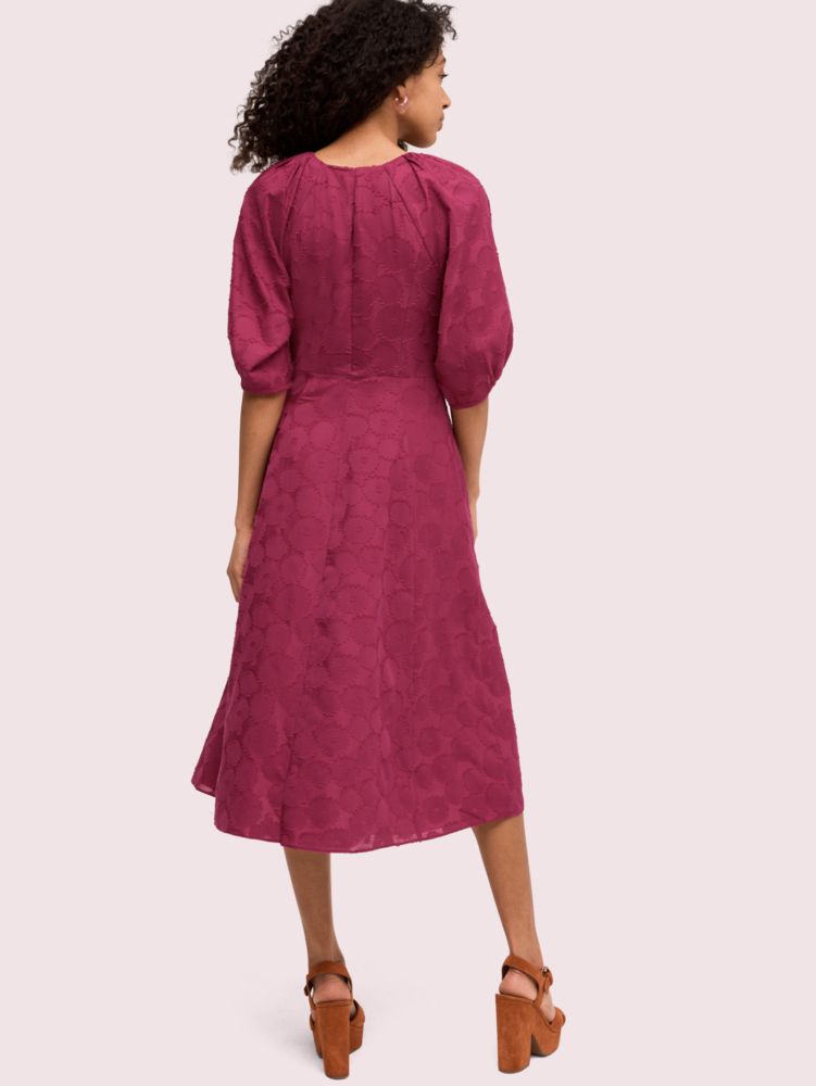 Floral Jacquard Midi Dress | Kate Spade Outlet