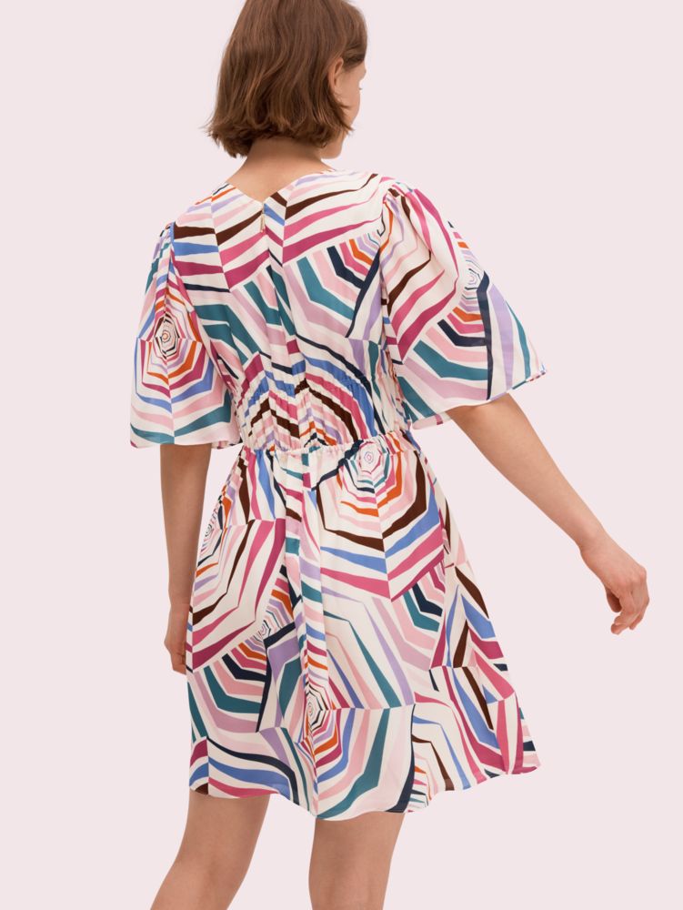Geobrella Silk Dress | Kate Spade GB 