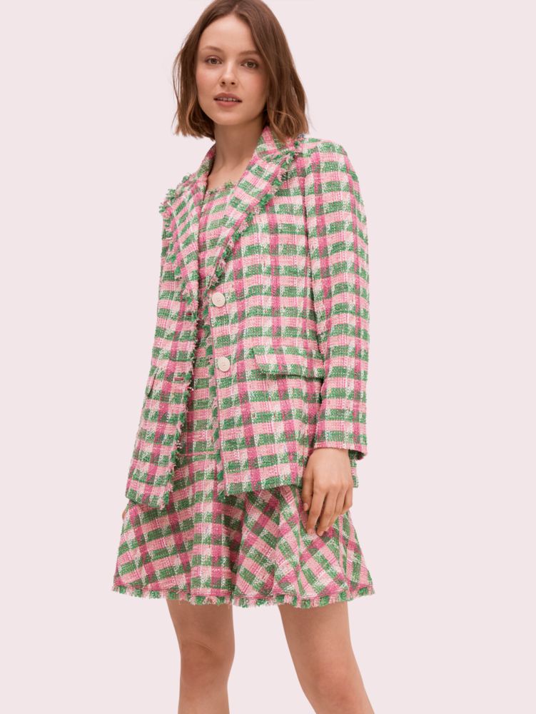 Plaid Tweed Dress  Kate Spade New York