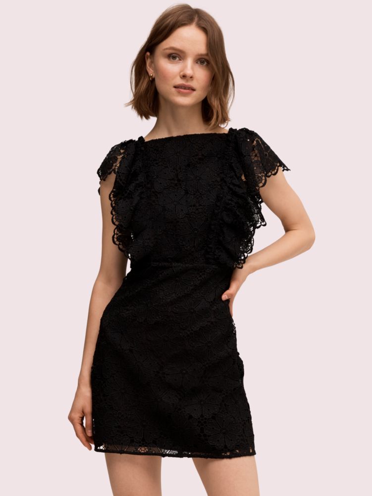 Kate Spade,spade lace mini dress,
