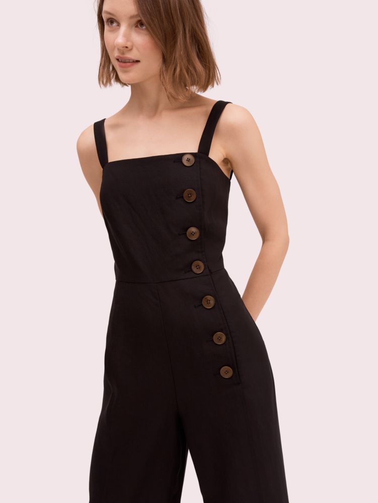 Jumpsuit with buttons store on side