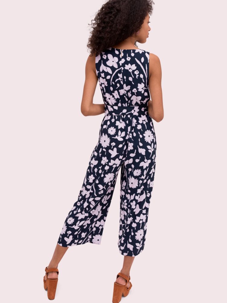 Kate Spade,Splash Tie Waist Jumpsuit,