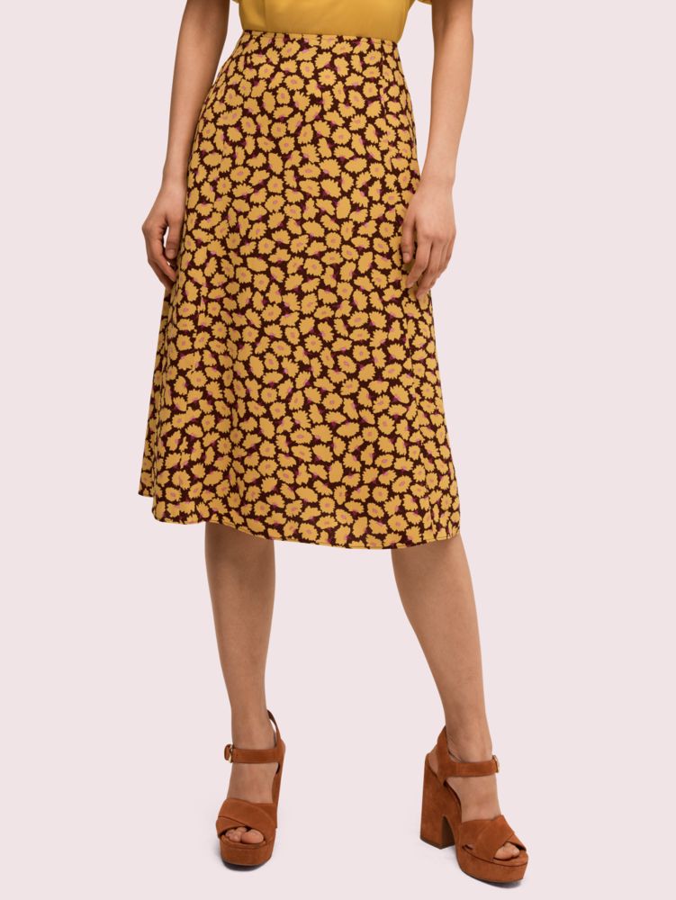 Kate Spade,Sunny Bloom Midi Skirt,