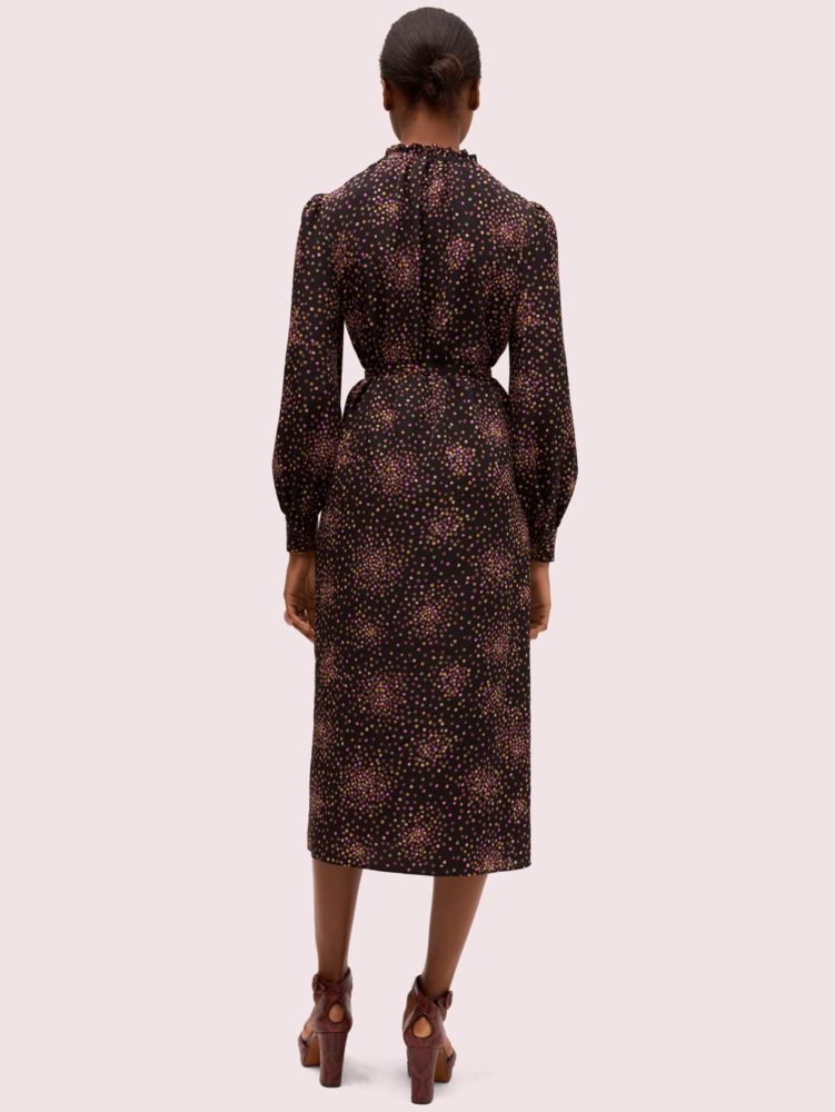 Kate Spade,disco dots ruffle shirtdress,