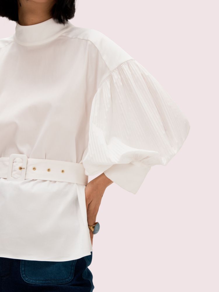 Kate Spade,Micro Pleat Top,