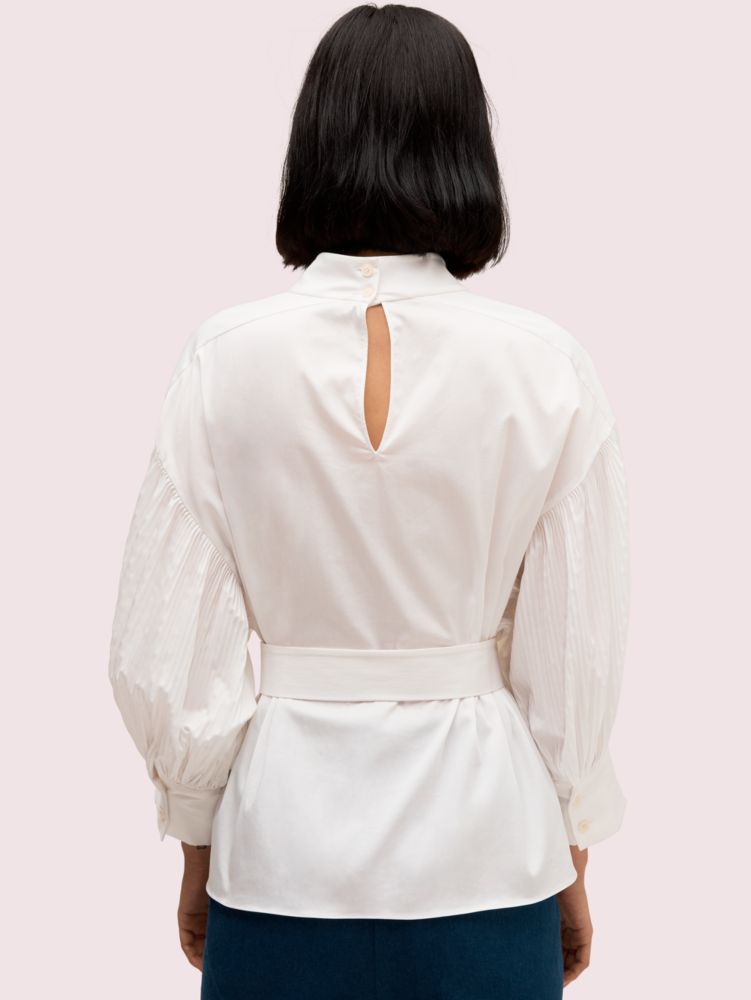 Kate Spade,Micro Pleat Top,
