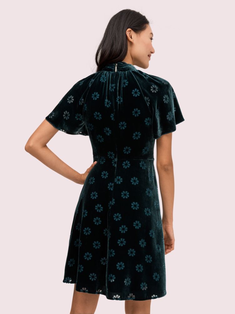 Spade Clover Velvet Dress, Hot Springs, Product