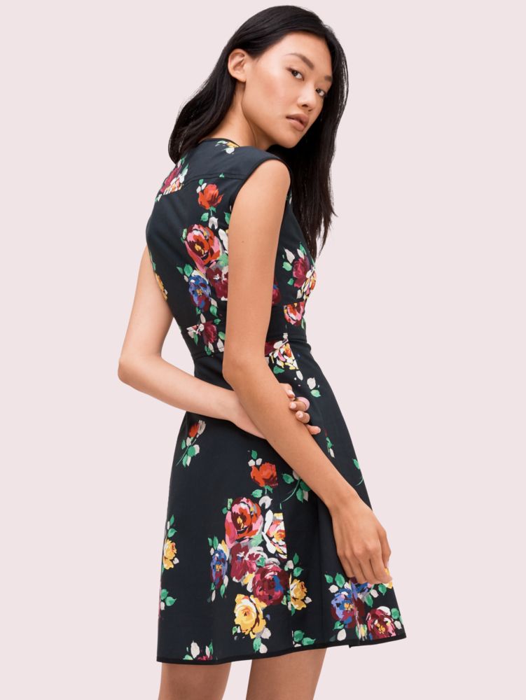 Rare Roses Poplin Dress, , Product