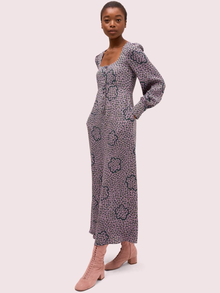 Flora spade shop midi dress