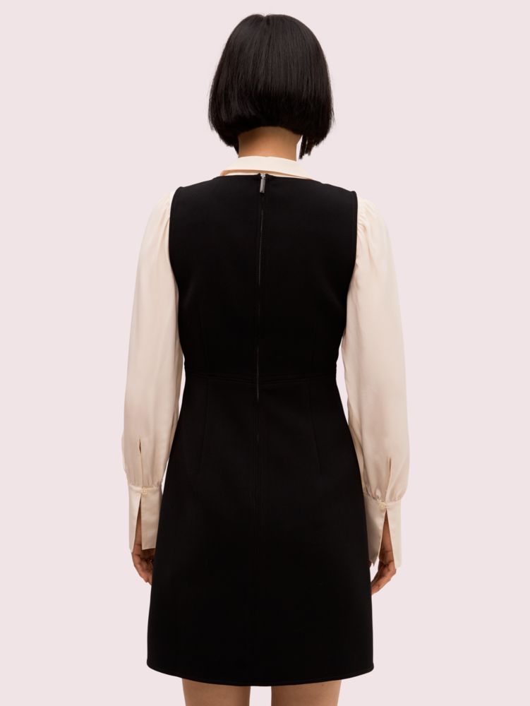 Kate Spade,woven pinafore dress,dresses & jumpsuits,
