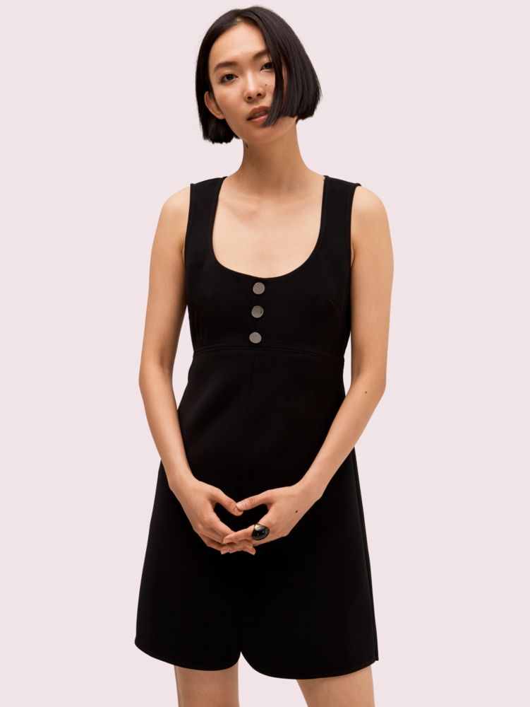 Kate Spade,woven pinafore dress,dresses & jumpsuits,
