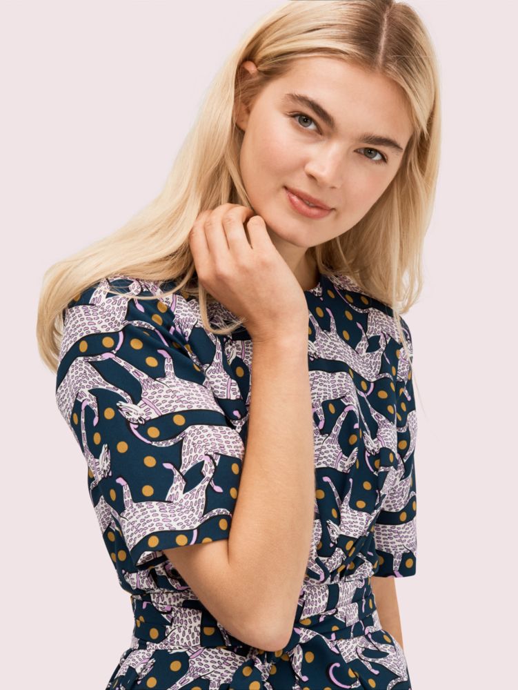 Kate Spade,panther dot jumpsuit,