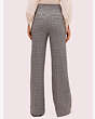 Kate Spade,pop houndstooth flare pant,French Cream