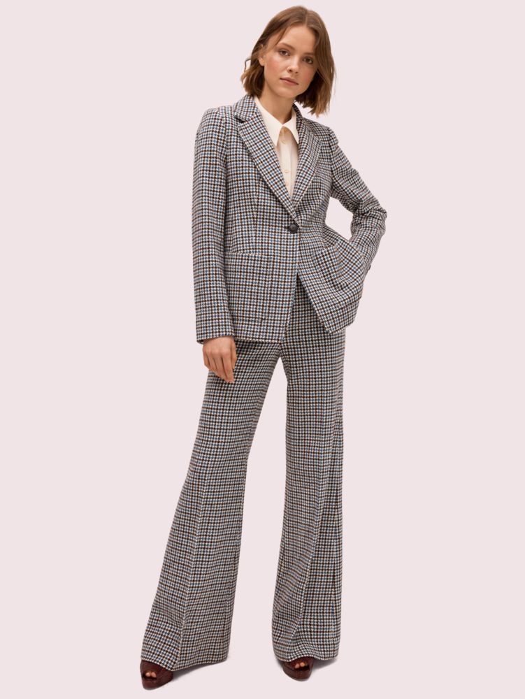 Kate Spade,Pop Houndstooth Flare Pant,