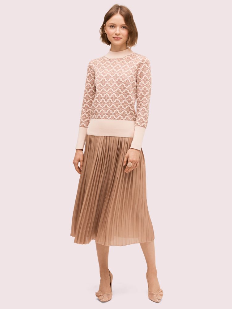 Kate Spade,Spade Flower Turtleneck,