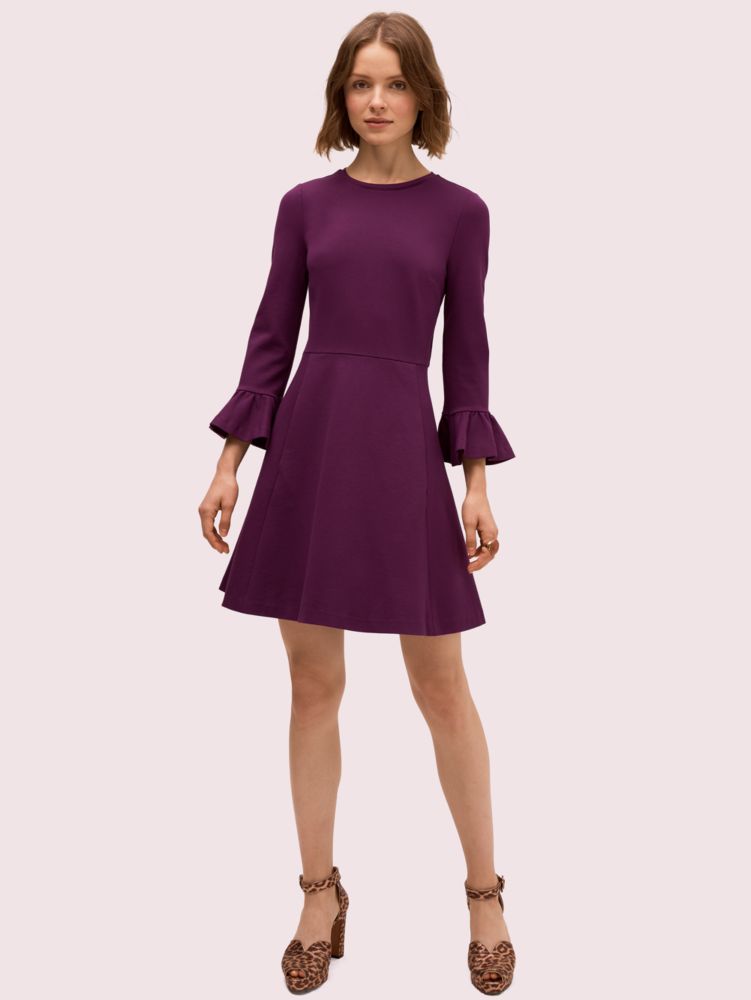 Bell Sleeve Ponte Dress Kate Spade New York Kate Spade New York