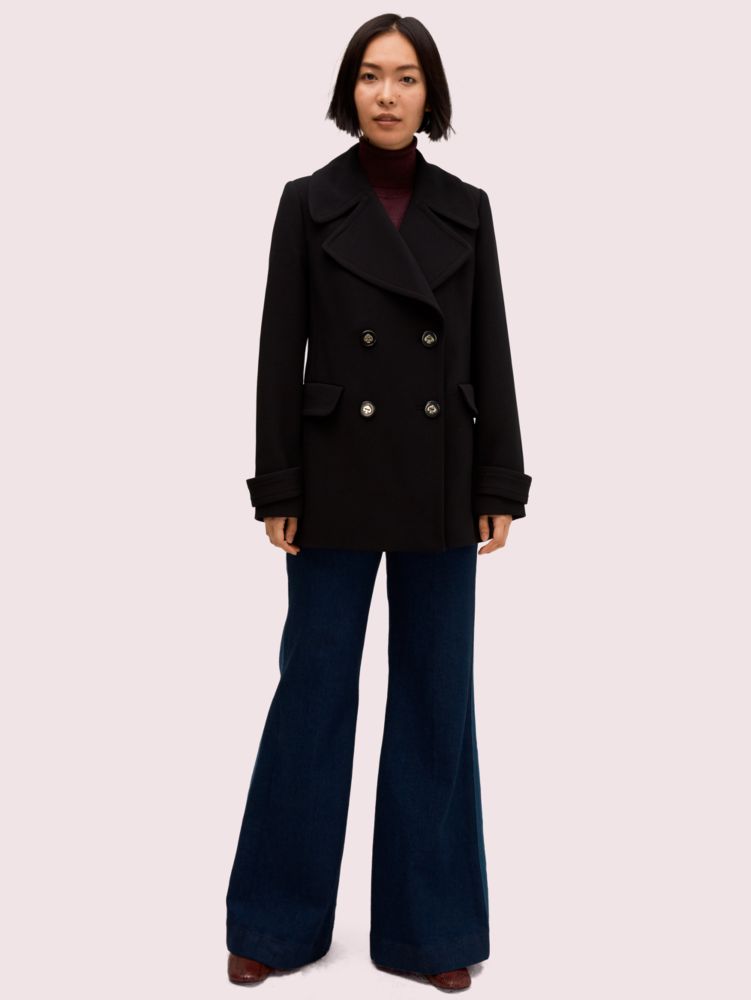 Spade Button Peacoat Kate Spade Outlet Kate Spade Outlet