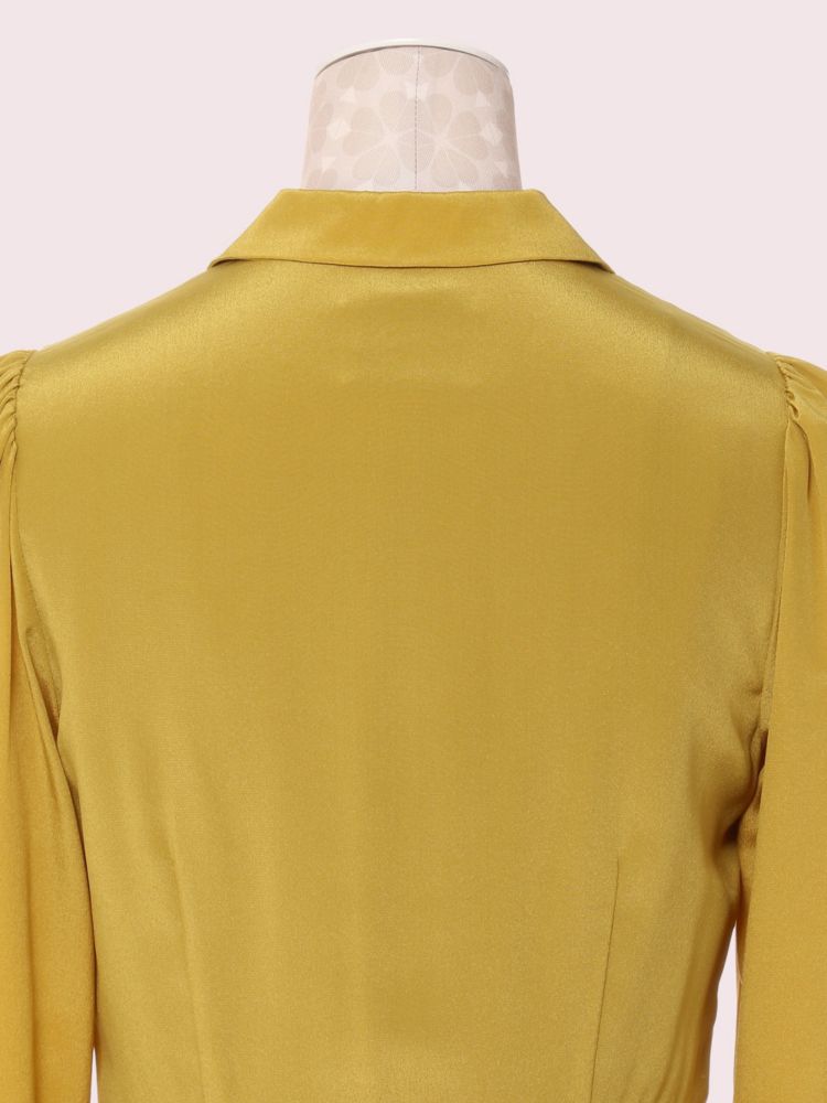 Kate Spade,Silk Point Collar Shirtdress,
