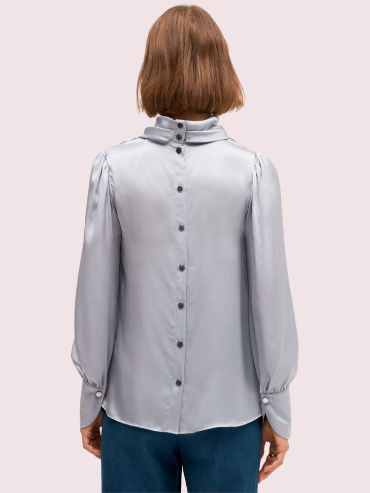 Kate Spade,Silk Charmeuse Blouse,